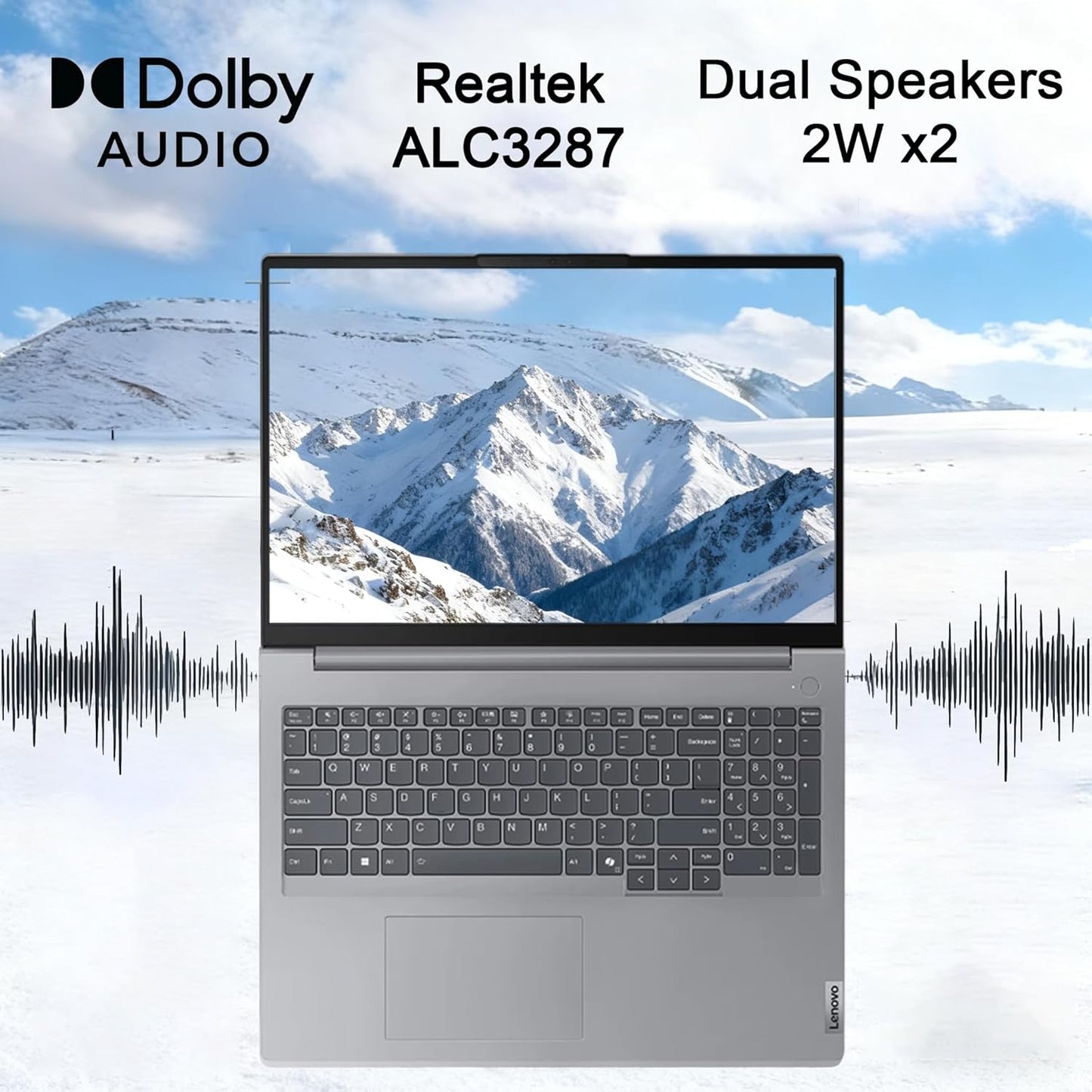 Lenovo Thinkbook 16 Gen 7 Business Laptop (16" FHD+ Anti-Glare, AMD Ryzen 5 7533HS (> I7-1255U), 16GB DDR5 RAM, 512GB SSD), Fingerprint Reader, Webcam, Ethernet, Wi-Fi 6, Win 11 Pro W/ Copilot, Grey