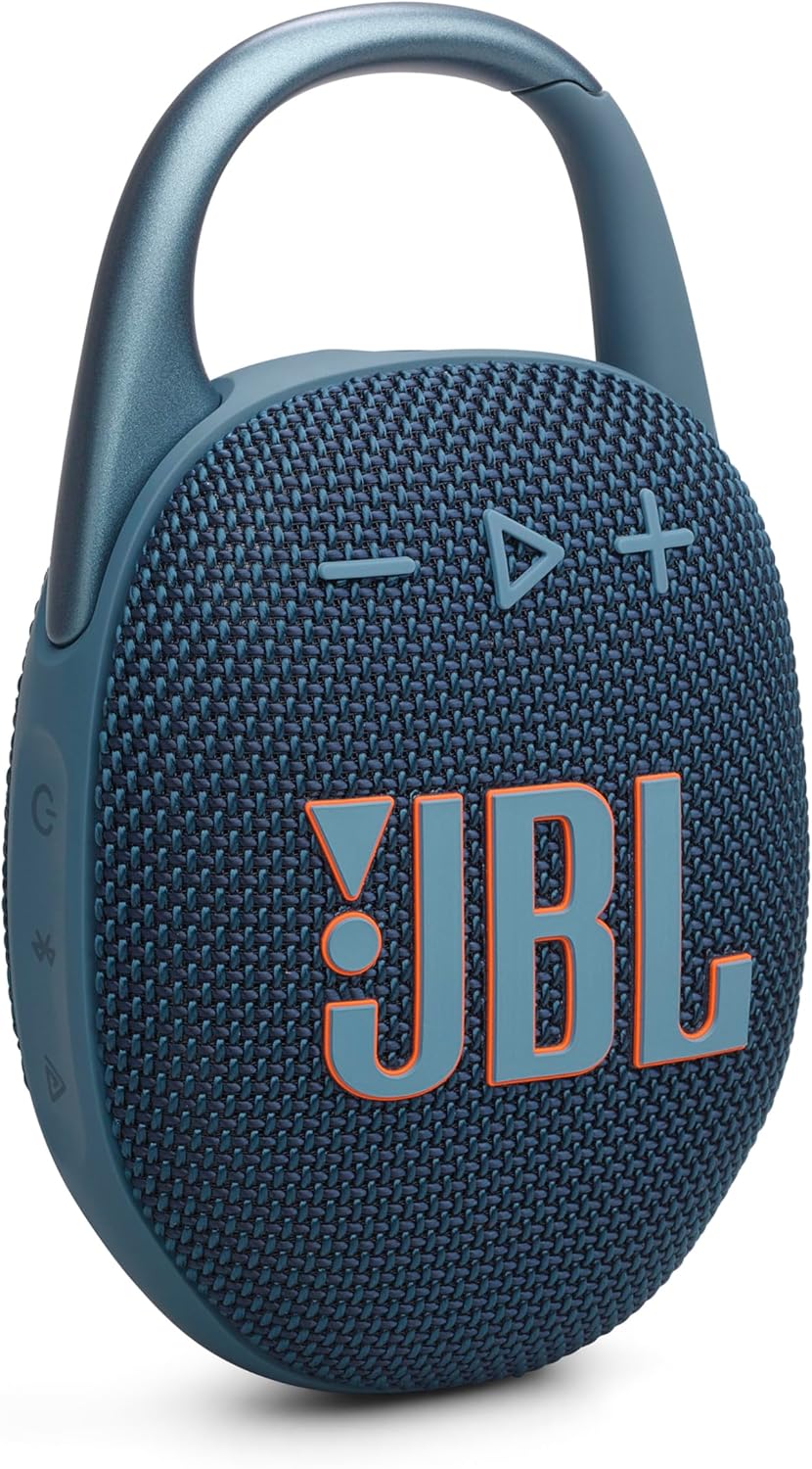 Clip 5 - Ultra-Portable, Waterproof & Dustproof Bluetooth Speaker, Big  Pro Sound with Punchy Bass, Integrated Carabiner, up to 12 Hours of Play, Made in Part with Recycled Materials (Black)