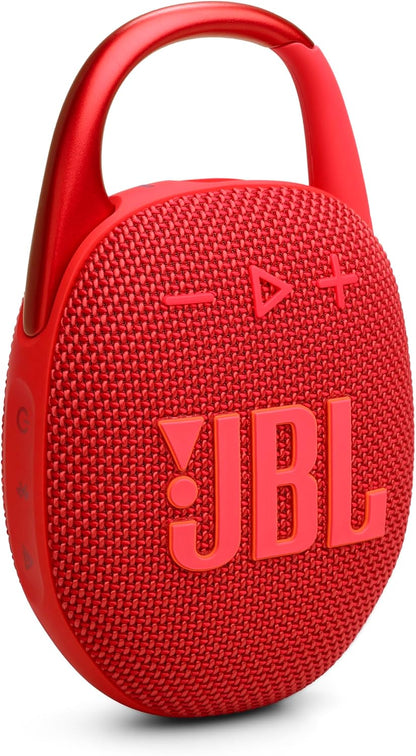 Clip 5 - Ultra-Portable, Waterproof & Dustproof Bluetooth Speaker, Big  Pro Sound with Punchy Bass, Integrated Carabiner, up to 12 Hours of Play, Made in Part with Recycled Materials (Black)