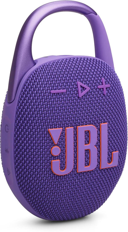 Clip 5 - Ultra-Portable, Waterproof & Dustproof Bluetooth Speaker, Big  Pro Sound with Punchy Bass, Integrated Carabiner, up to 12 Hours of Play, Made in Part with Recycled Materials (Black)