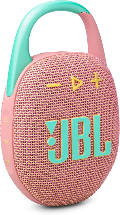 Clip 5 - Ultra-Portable, Waterproof & Dustproof Bluetooth Speaker, Big  Pro Sound with Punchy Bass, Integrated Carabiner, up to 12 Hours of Play, Made in Part with Recycled Materials (Black)