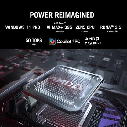 ROG Flow Z13 (2025) Gaming Laptop, 13” ROG Nebula 16:10 2.5K 180Hz/3Ms, AMD Ryzen AI MAX+ 395, RDNA 3.5 Graphics, 128GB LPDDR5X 8000Mhz, 1TB Pcie Gen 4 SSD, Wi-Fi 7, Win 11 Pro, GZ302EA-XS99