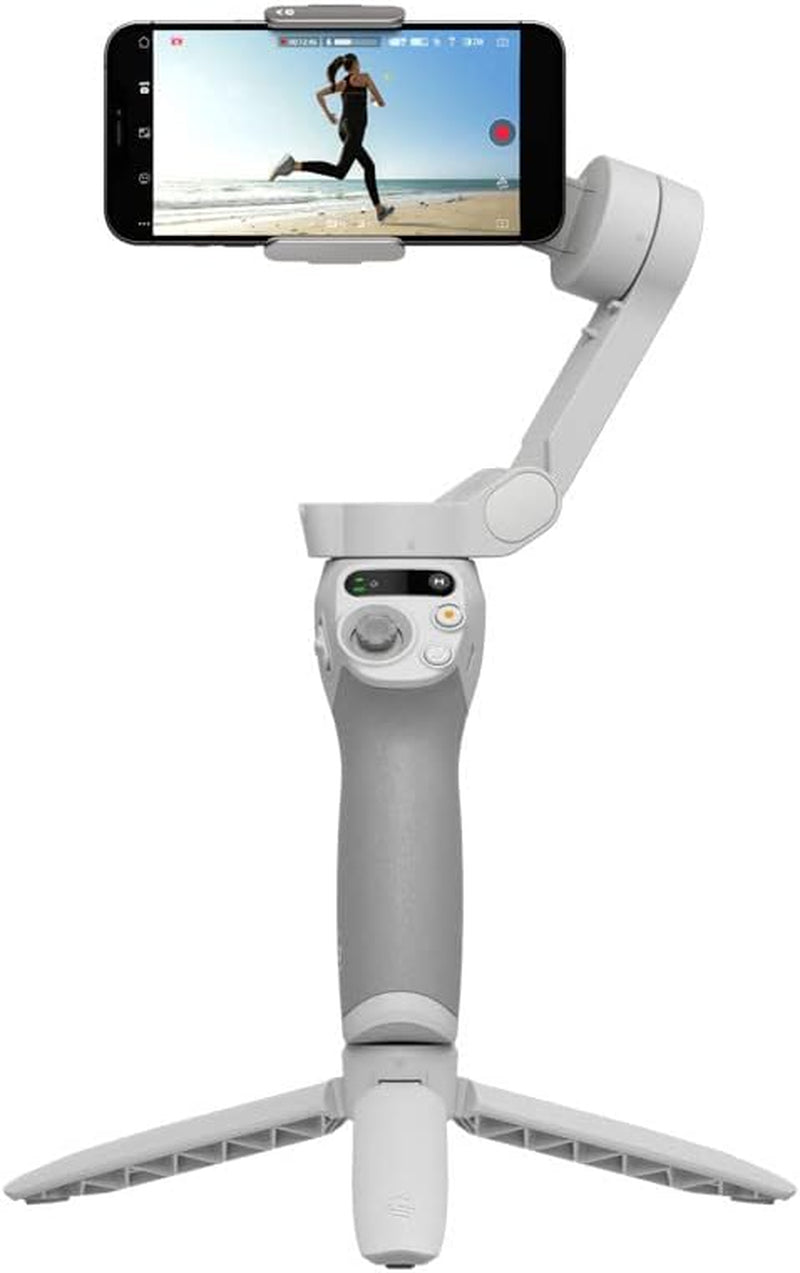 Osmo Mobile SE, 3-Axis Phone Gimbal for Iphone, Android, Built-In Tripod, Selfie Stick, Gimbal Stabilizer for Iphone, Andriod, Activetrack 6.0, Vlogging Stabilizer for Youtube, Tiktok, Travel