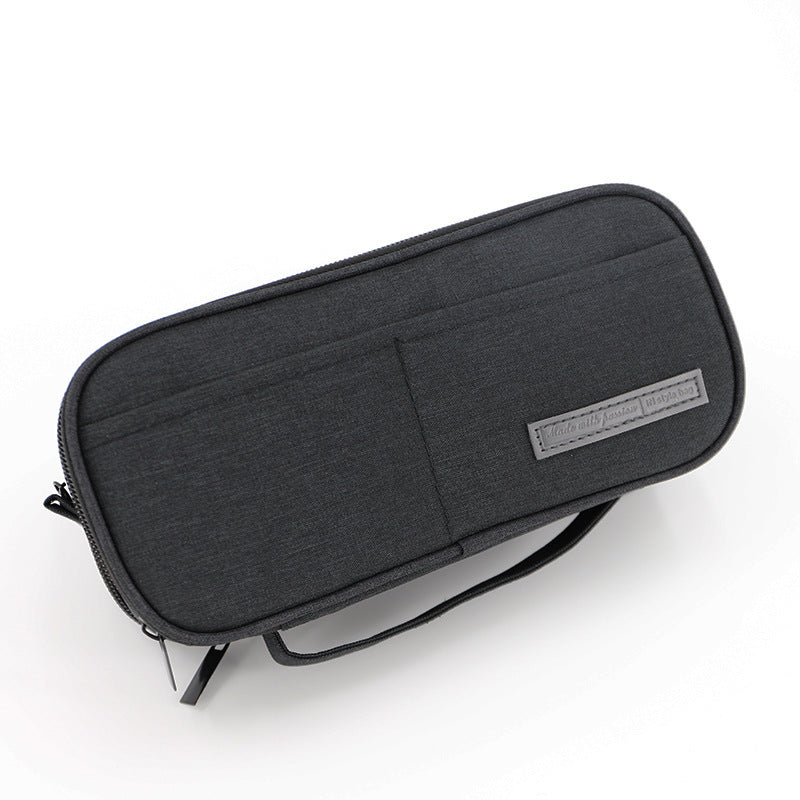 Pencil Case, Hot Sale, Large Capacity Three-layer Creative Student Multi-functional Canvas Korean Pencil Bag Pencil Case Pencil Case