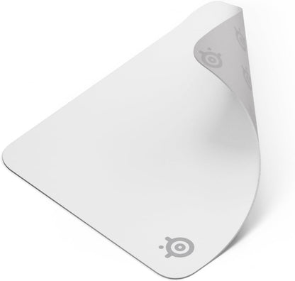 Qck Medium Gaming Mousepad — Black — Non-Slip Silicone Rubber Base — Peak Tracking and Stability — Optimized for Gaming Sensors — 320 Mm X 270 Mm — FPS, Mobas, RTS, MMO