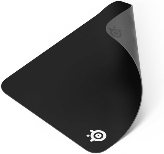 Qck Medium Gaming Mousepad — Black — Non-Slip Silicone Rubber Base — Peak Tracking and Stability — Optimized for Gaming Sensors — 320 Mm X 270 Mm — FPS, Mobas, RTS, MMO
