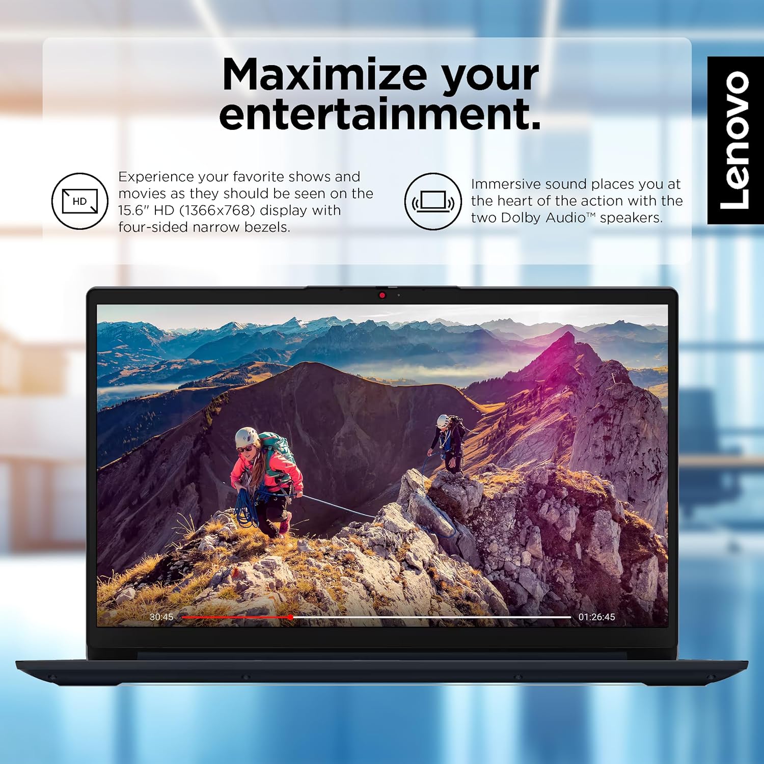 Ideapad Laptop 2025 Business Computer, 15.6" FHD Touchscreen, 16GB RAM, 1TB Storage (512GB SSD +500GB Ext), 10-Core Intel Core I5, Long Battery, Hubxcelaccessory Win 11 Pro Lifetime Office 2024