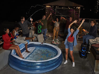Partybox 310 - Portable Party Speaker with Long Lasting Battery, Powerful  Sound and Exciting Light Show,Black