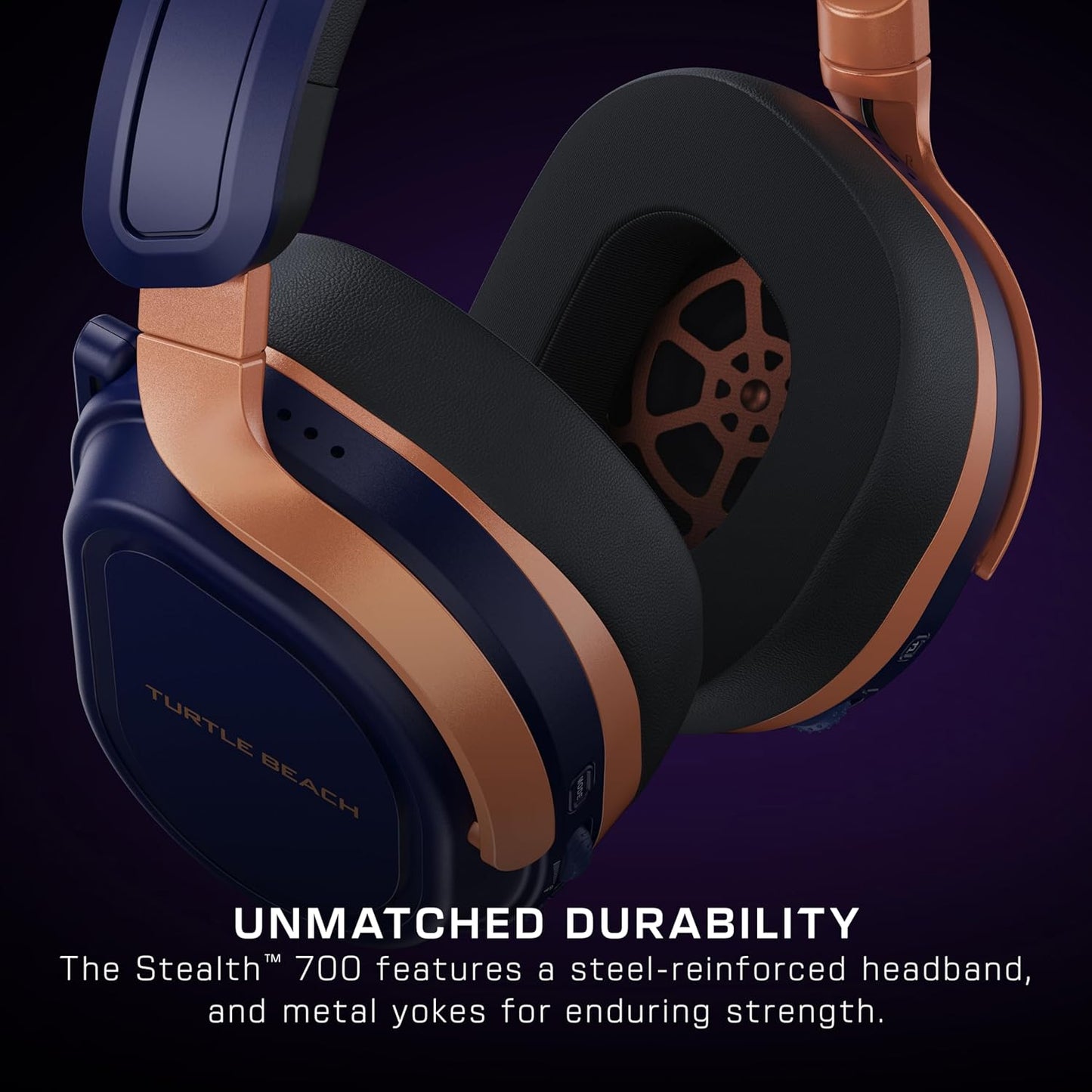 Stealth 700 Gen 3 Wireless Multiplatform Amplified Gaming Headset for Xbox Series X|S, Xbox One, PC, PS5, Mobile – 60Mm Drivers, AI Noise-Cancelling Mic, Bluetooth, 80-Hr Battery – Cobalt