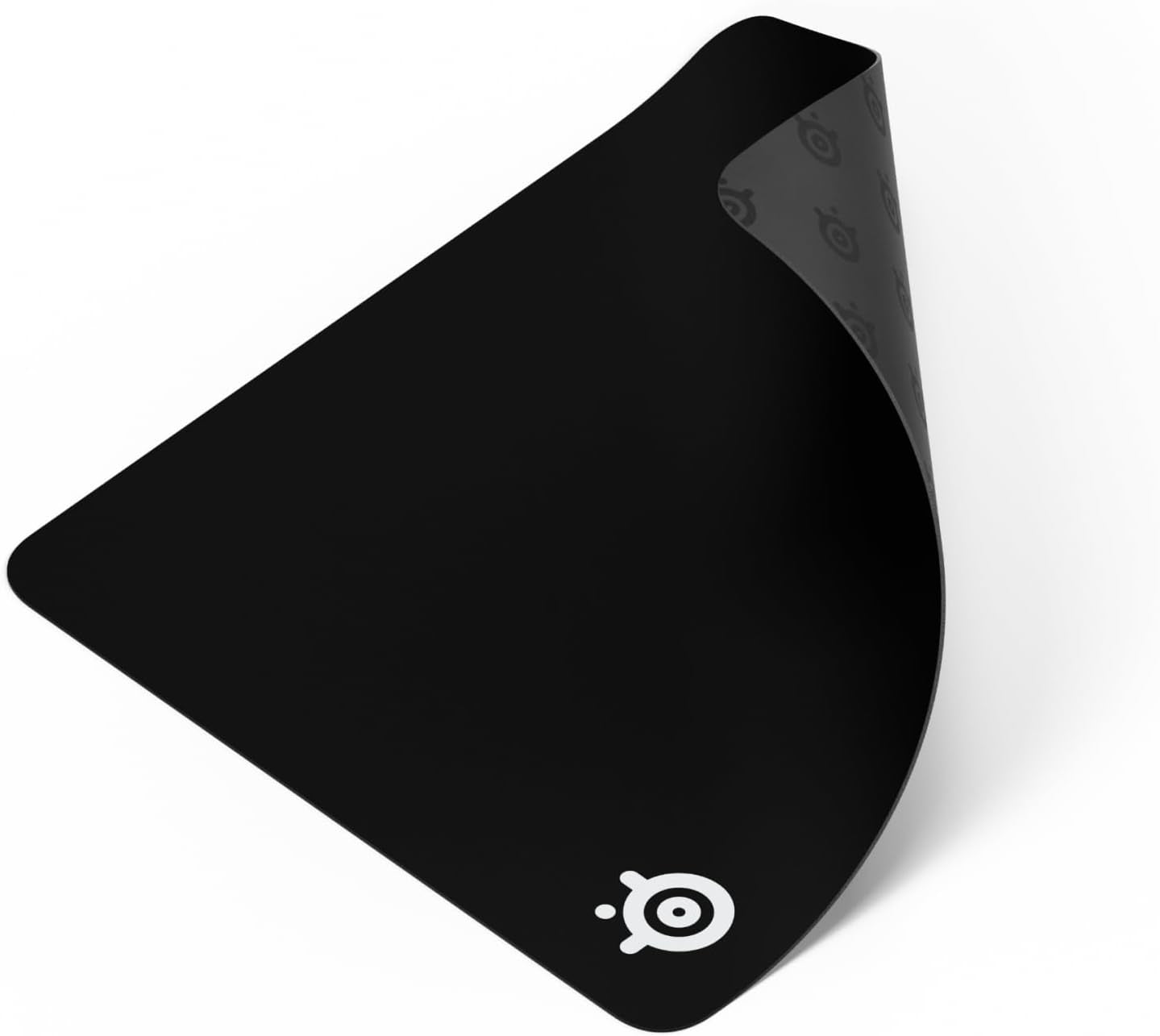 Qck Medium Gaming Mousepad — Black — Non-Slip Silicone Rubber Base — Peak Tracking and Stability — Optimized for Gaming Sensors — 320 Mm X 270 Mm — FPS, Mobas, RTS, MMO