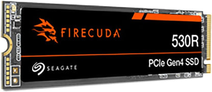 Firecuda 530 4TB Solid State Drive - M.2 Pcie Gen4 ×4 Nvme 1.4, Speeds up to 7300 Mb/S, Compatible PS5 Internal SSD, 3D TLC NAND, 1275 TBW, 1.8M MTBF, 3Yr Rescue Services (ZP4000GM3A013)