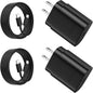 USB C Charger, Fast Charging Block, Type-C Power Adapter. the Mobile Phone Charger Is Suitable for Samsung Galaxy S25/S24 S23 S22 S21 Ultra/S20/S20 Ultra/Note 20 Ultra,Android【2-Pack】