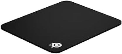 Qck Medium Gaming Mousepad — Black — Non-Slip Silicone Rubber Base — Peak Tracking and Stability — Optimized for Gaming Sensors — 320 Mm X 270 Mm — FPS, Mobas, RTS, MMO