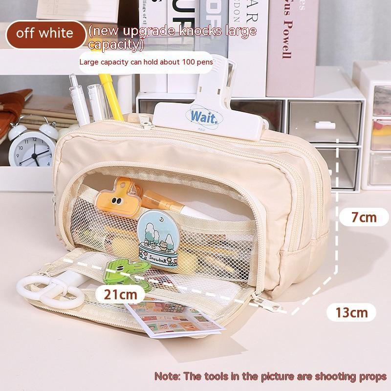 Large Capacity Simple Japanese Pencil Case
