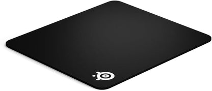 Qck Medium Gaming Mousepad — Black — Non-Slip Silicone Rubber Base — Peak Tracking and Stability — Optimized for Gaming Sensors — 320 Mm X 270 Mm — FPS, Mobas, RTS, MMO