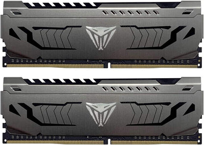Patriot Viper Steel DDR4 RAM 16GB (1X16GB) 3200Mhz CL16 1.35V UDIMM Desktop Gaming Memory Module Compatible with XMP - PVS416G320C6