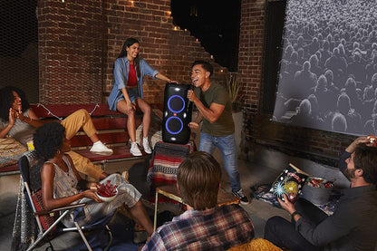 Partybox 310 - Portable Party Speaker with Long Lasting Battery, Powerful  Sound and Exciting Light Show,Black