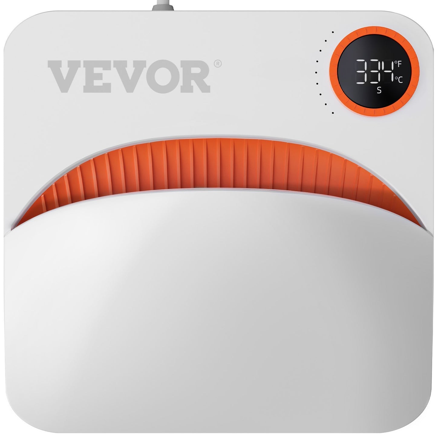 VEVOR Heat Press Machine,9x9inches Portable Shirt Printing Multifunctional Sublimation Transfer Heat Press Machine TeflonCoated, Easy Iron-on Press For T-shirts HTV Vinyl Bags Pillows Projects