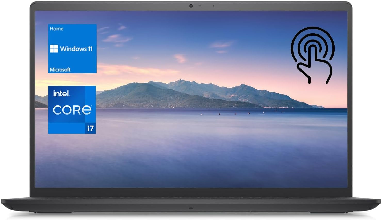 Inspiron 3520 15.6" Touchscreen I7 Laptop, 15.6" FHD Touchscreen, Intel Core I7-1255U, 32GB RAM, 1TB SSD, Numeric Keypad, Webcam, SD Card Reader, HDMI, Wi-Fi, Windows 11 Home, Black