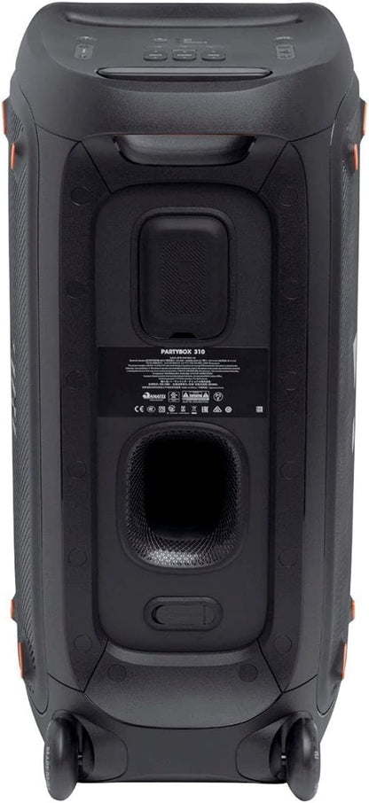 Partybox 310 - Portable Party Speaker with Long Lasting Battery, Powerful  Sound and Exciting Light Show,Black