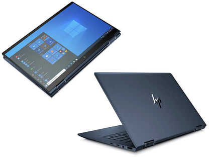 Elite Dragonfly 13.3" Touchscreen 2 in 1 Notebook - Core I7 I7-8665U - 16 GB RAM - 512 GB SSD - Dragonfly Blue - Windows 10 Pro - Intel UHD Graphics 620 - In-Plane Switching (IPS) Technology,